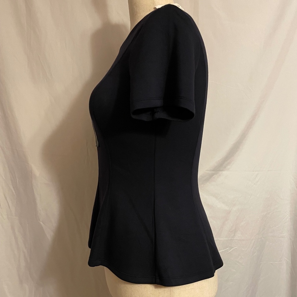 NWT Banana Republic Peplum Blouse Size Medium - Picture 3 of 10
